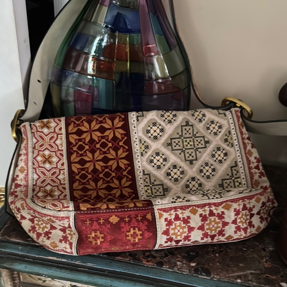 Tory Burch Multicolor Patchwork Shoulder Bag - image 2